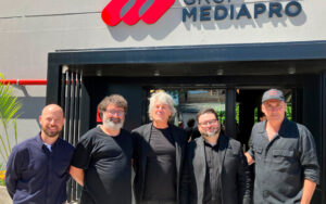 German Nocella de Colour, Ernesto Musitelli de Musitelli Film y Digital, Nacho Mazzini de NMF, Daff Schneydher de Colour y Bruno Gerbasi de Mediapro